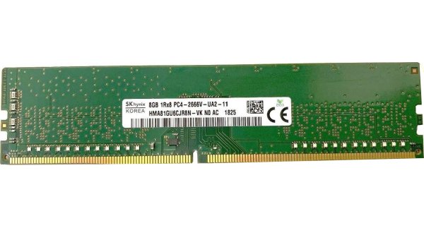 Модуль памяти SK hynix DDR4 8GB 2666MHz (HMA81GU6CJR8N-VK) купить