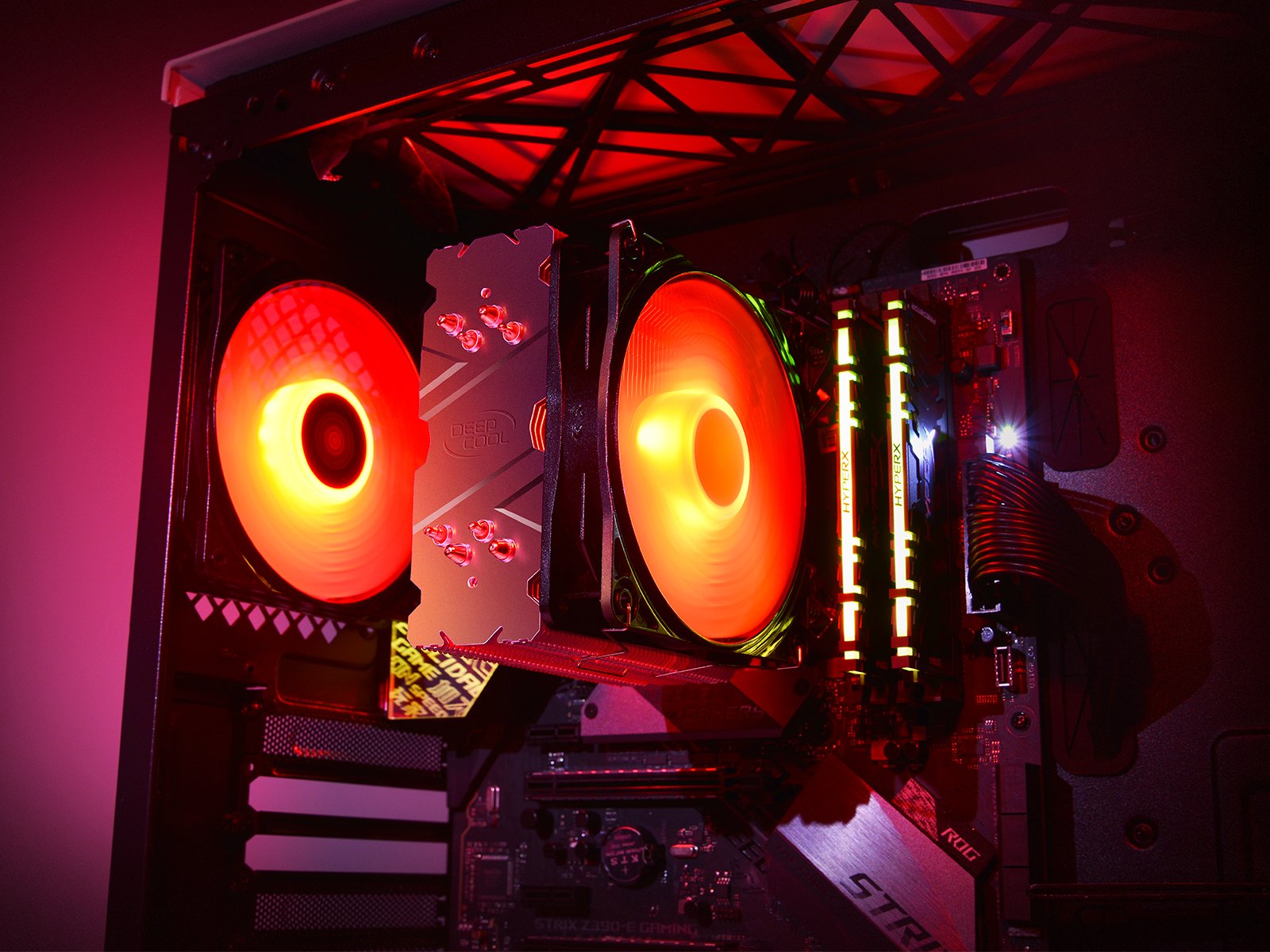 Кулер для процессора DeepCool GammaXX 400 V2 Red купить | ELMIR