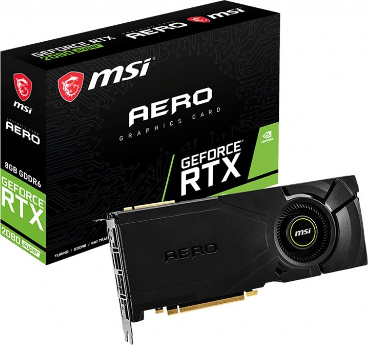 Видеокарта MSI PCI-E GeForce RTX2080 Super 8GB DDR6 (RTX 2080 SUPER ...