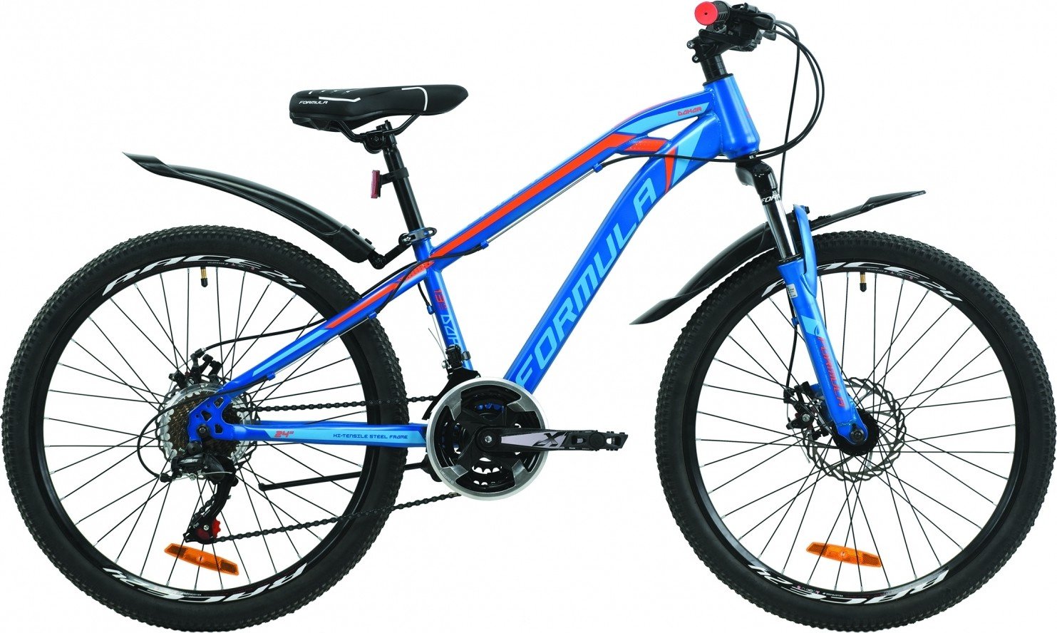 Велосипед Formula Dakar AM DD St Blue/Orange 24" рама - 13" 2020 (OPS ...