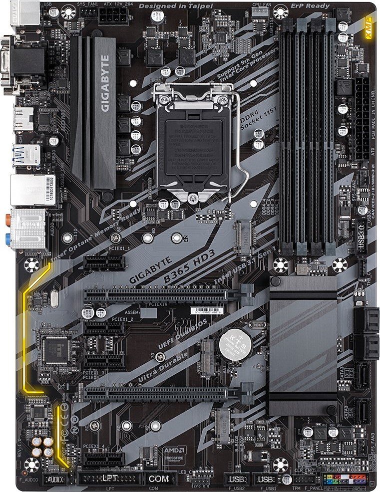 Материнская плата GigaByte B365 HD3 s-1151 B365 купить | Elmir - цена ...