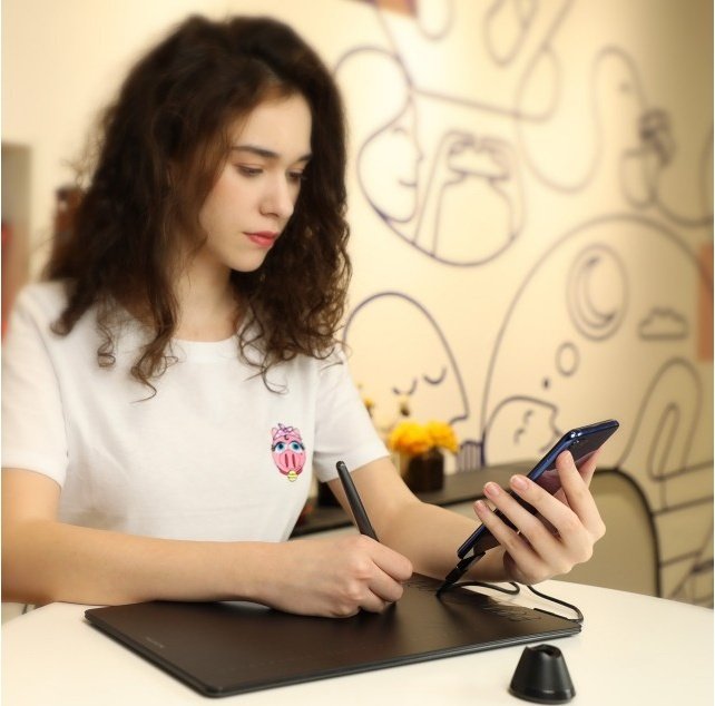Графический планшет Huion HS610 купить | ELMIR - цена, отзывы ...