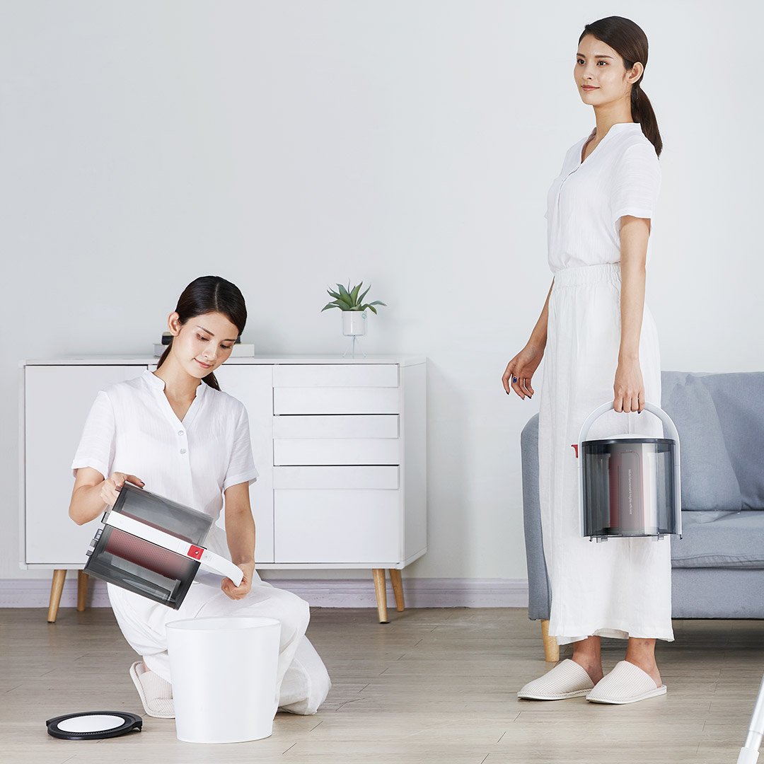 Пылесос Deerma Vacuum Cleaner Wet and Dry TJ200 купить | ELMIR - цена ...