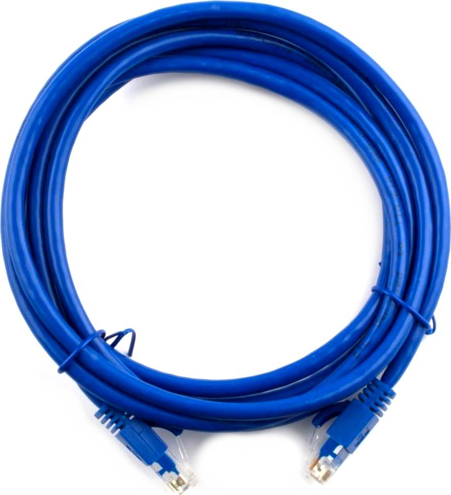 Патч-корд литой UTP 6 10 м Ritar CU Blue (01575) купить | ELMIR - цена ...