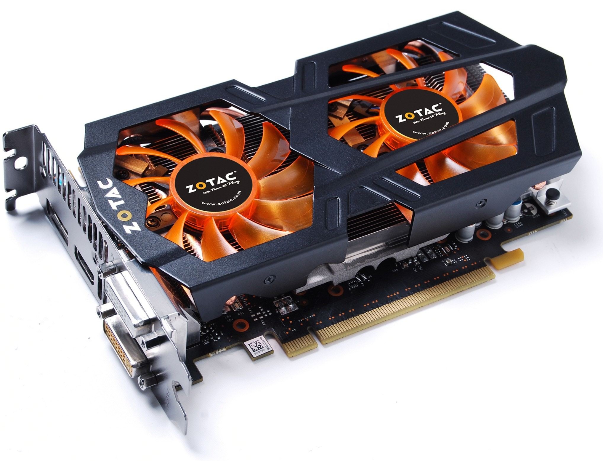Видеокарта Zotac PCI-E GeForce GTX650 Ti Boost 2GB DDR5 (ZT-61201