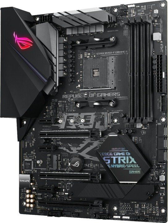 Материнская плата Asus ROG STRIX B450-F Gaming II s-AM4 B450 купить ...