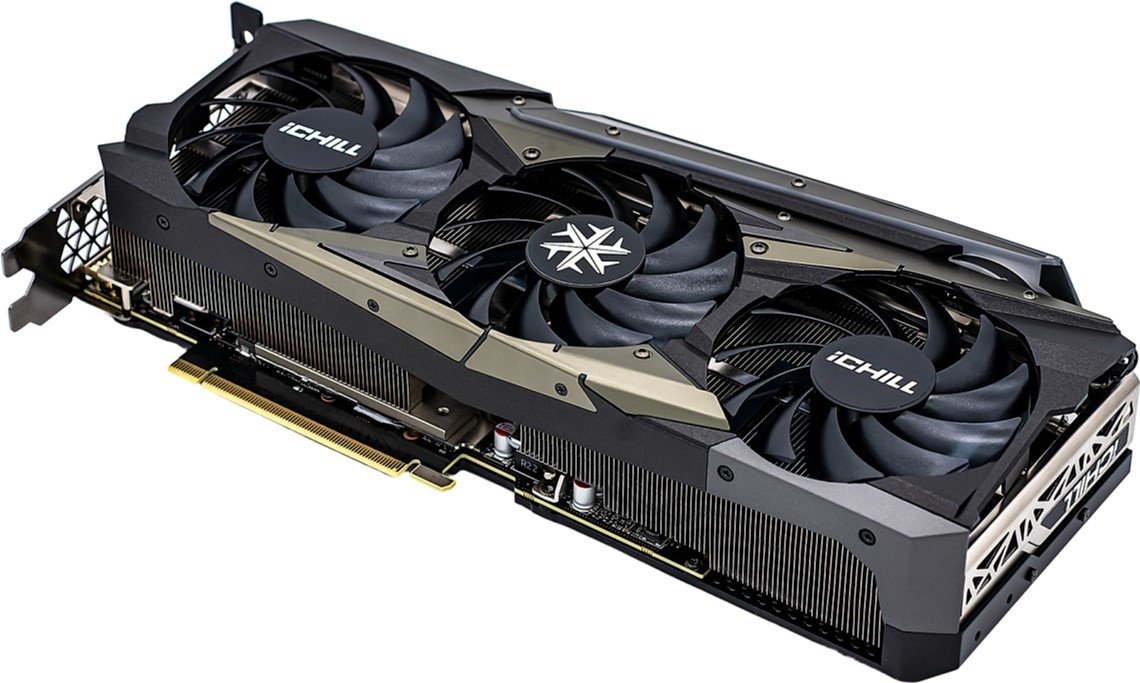 Видеокарта Inno3D PCI-E GeForce RTX3090 24GB DDR6X iChill X4 (C30904 ...
