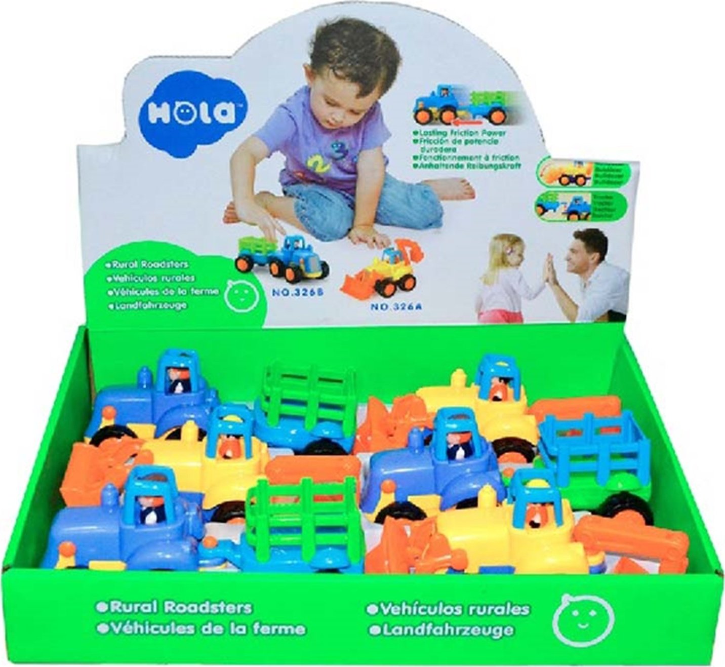 Набор машинок Hola Toys Спецтехника 6 шт. (326AB-6) купить | ELMIR