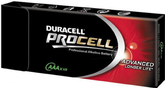 Батарейки Duracell Procell AAA/LR03 Box 10 шт. купить | ELMIR - цена ...