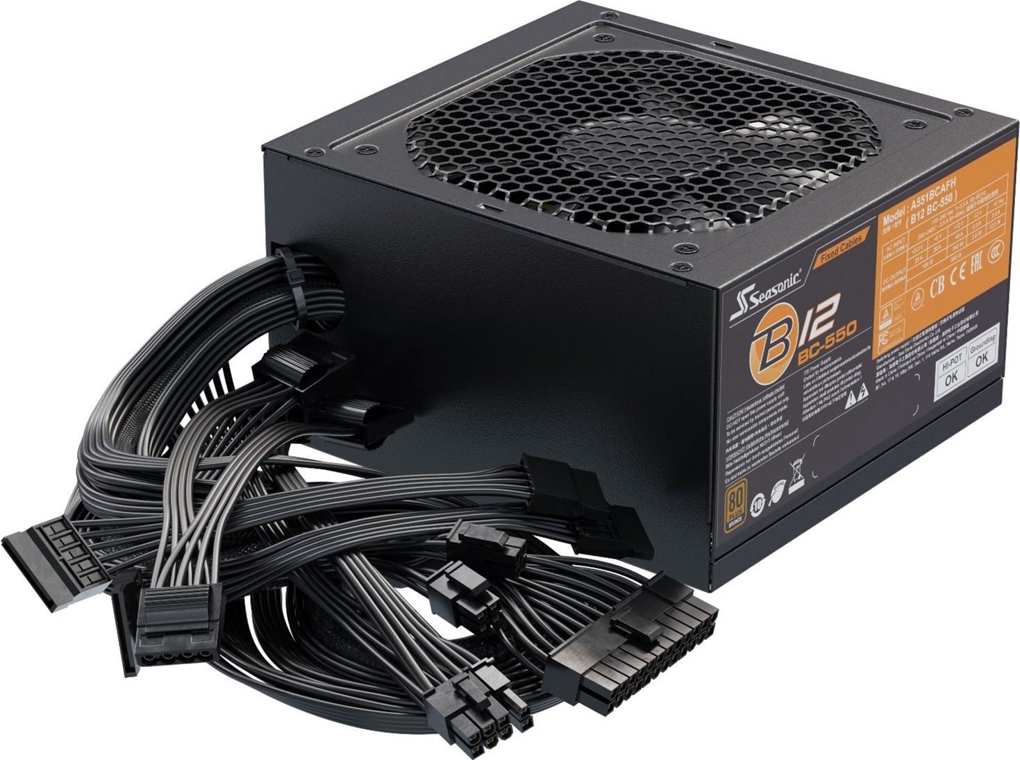 Блок питания 550W Seasonic B12 BC-550 (A551BCAFH) купить | Elmir - цена ...