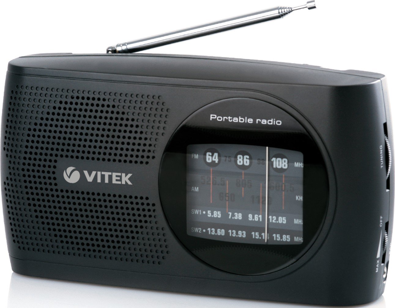 Радио Vitek VT-3587 Black купить | ELMIR - цена, отзывы, характеристики