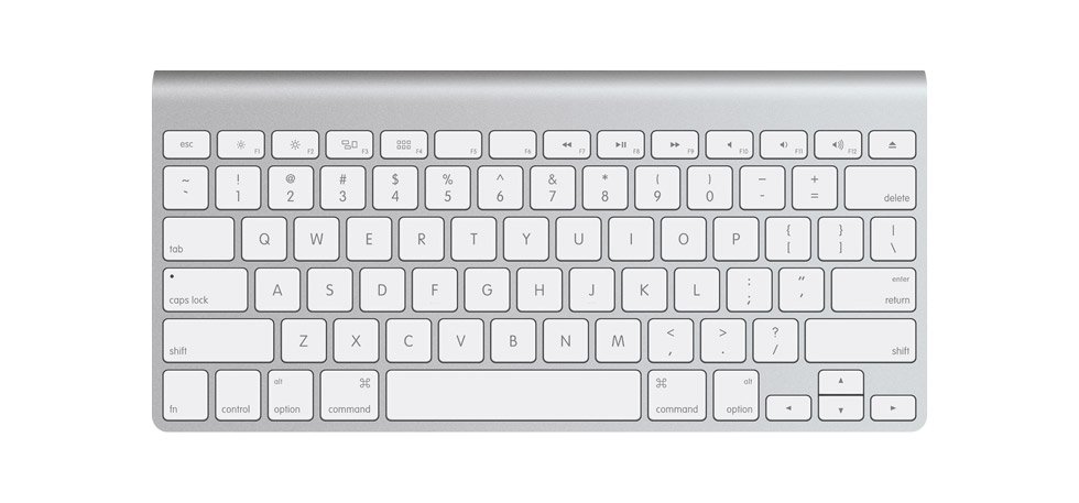 Клавиатура Apple A1314 Wireless Keyboard Аluminium (MC184RS/B) купить ...