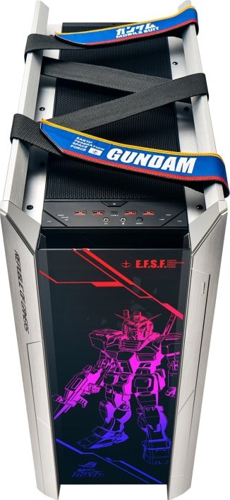 Корпус Asus ROG Strix Helios GX601 Gundam Edition б/БП (90DC0023
