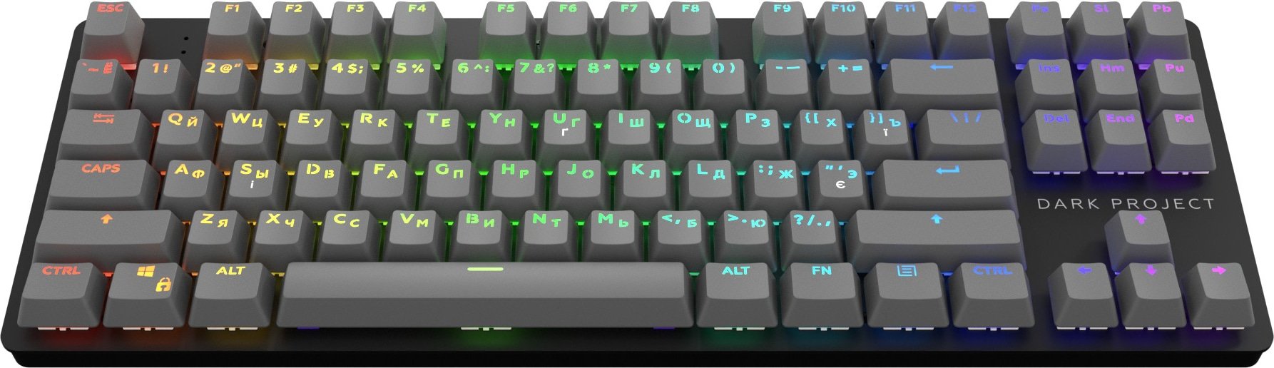 Клавиатура Dark Project One KD87A ABS Gateron Mechanical Red (DPO-KD ...