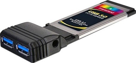 Адаптер ExpressCard/34 slot -> USB3.2 Gen1 Transcend (TS-PNU3