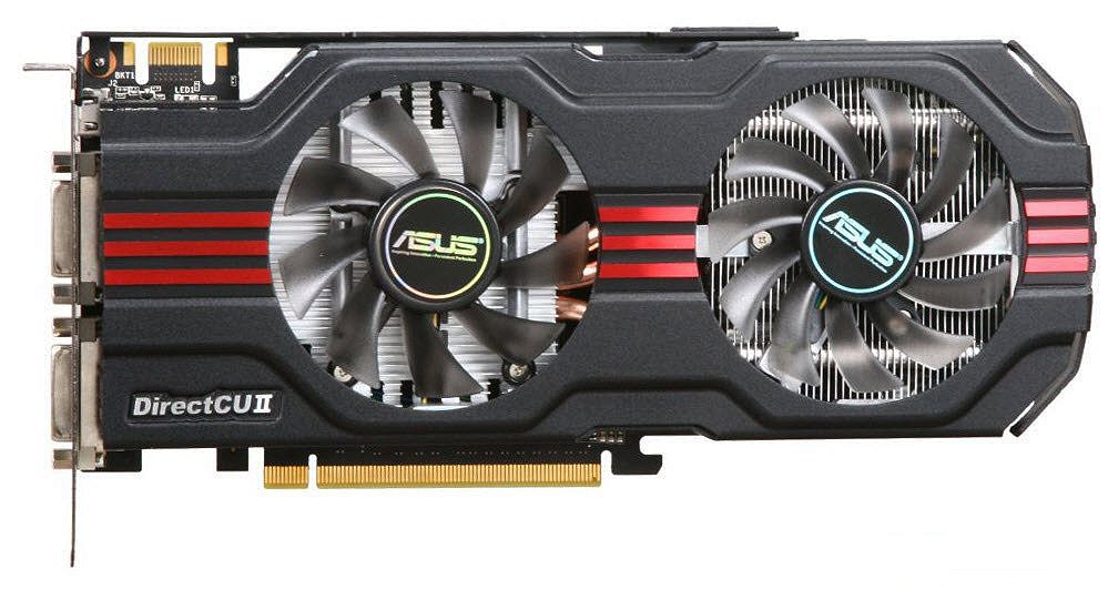 Видеокарта PCI-E GeForce GTX560 Ti 1GB DDR5 Asus (ENGTX560 TI DCII/2DI ...