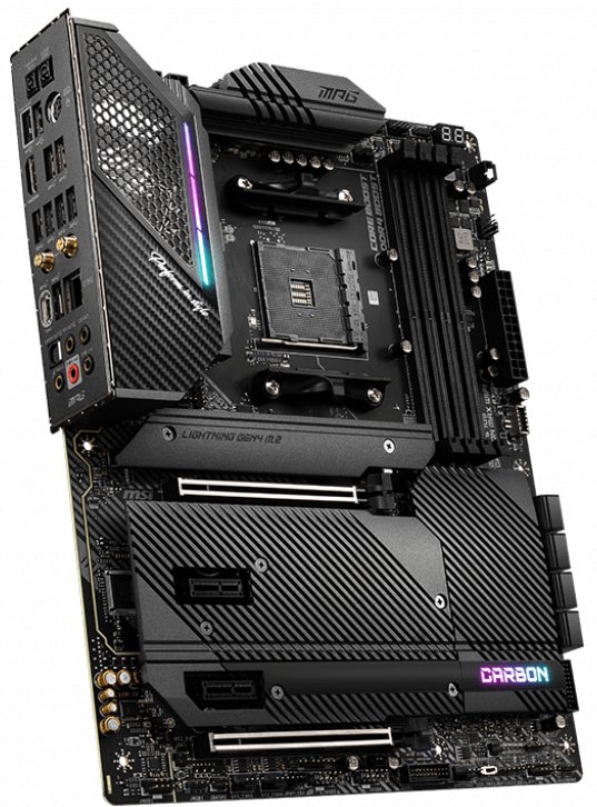 Материнская плата MSI MPG X570S Carbon Max WIFI s-AM4 X570 купить ...