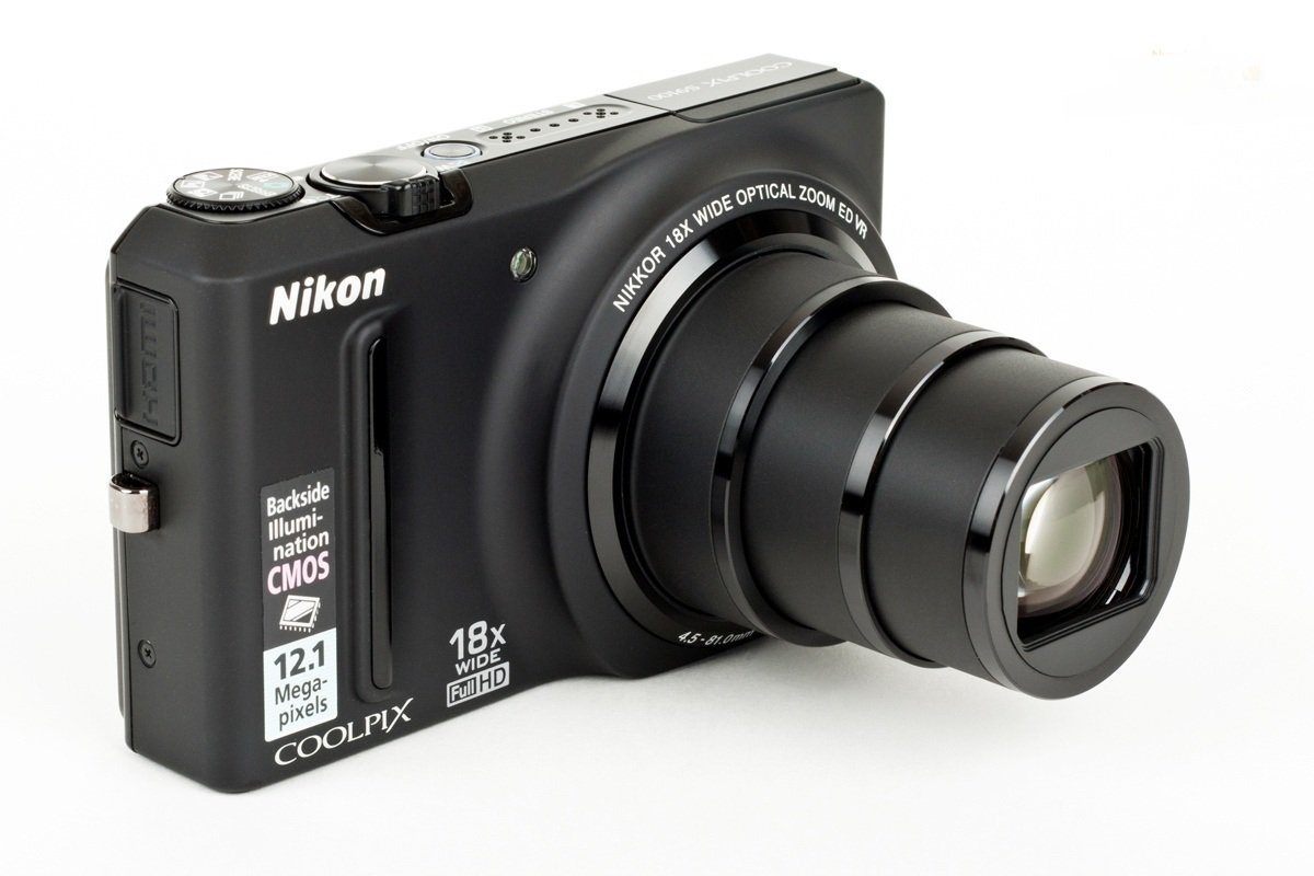 Цифровая фотокамера Nikon Coolpix S9100 Black купить | ELMIR