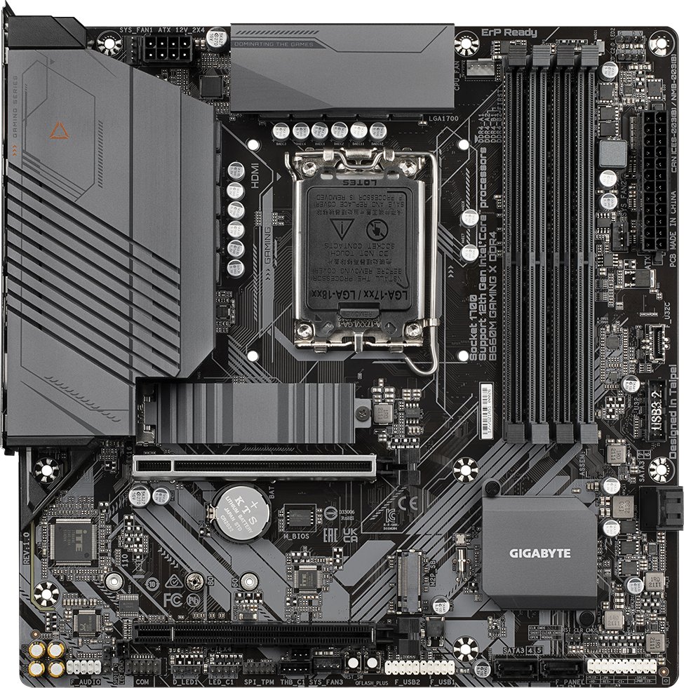 Материнская плата GigaByte B660M Gaming X DDR4 s-1700 B660 купить ...