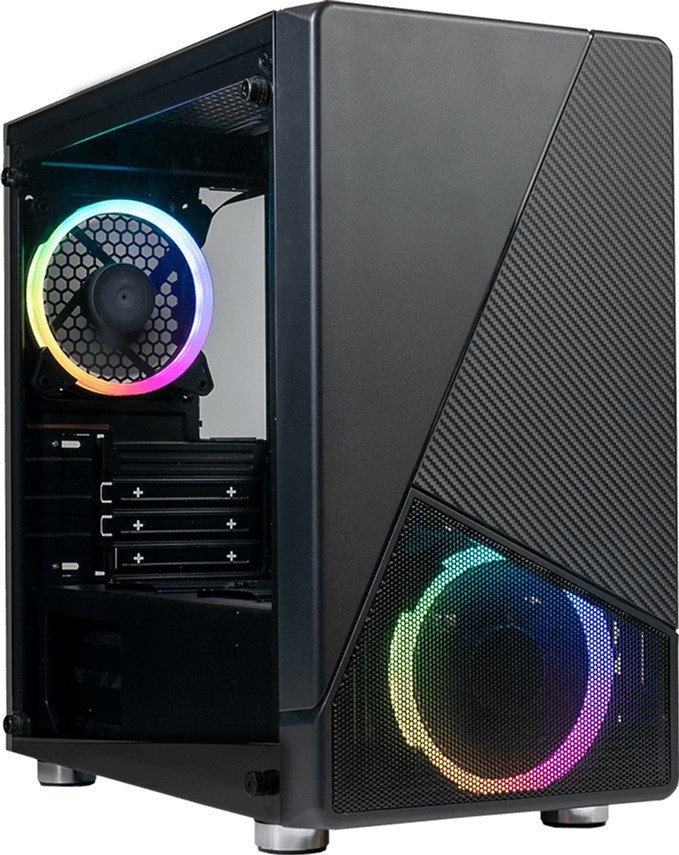 Корпус AZZA Noir Black б/БП (CSAZ-130) купить | Elmir - цена, отзывы ...