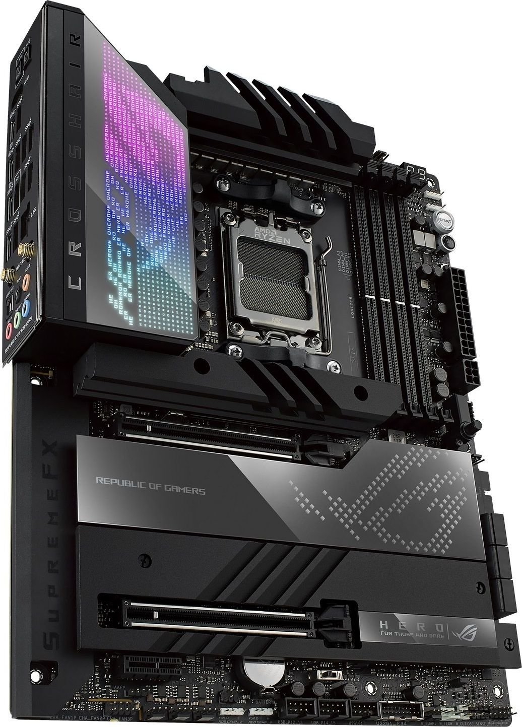 Материнская плата Asus ROG Crosshair X670E Hero s-AM5 X670 купить ...