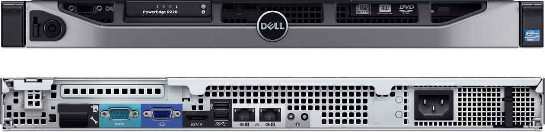 Сервер Dell PowerEdge R220 (210-R220-E3V3) купить | ELMIR - цена ...