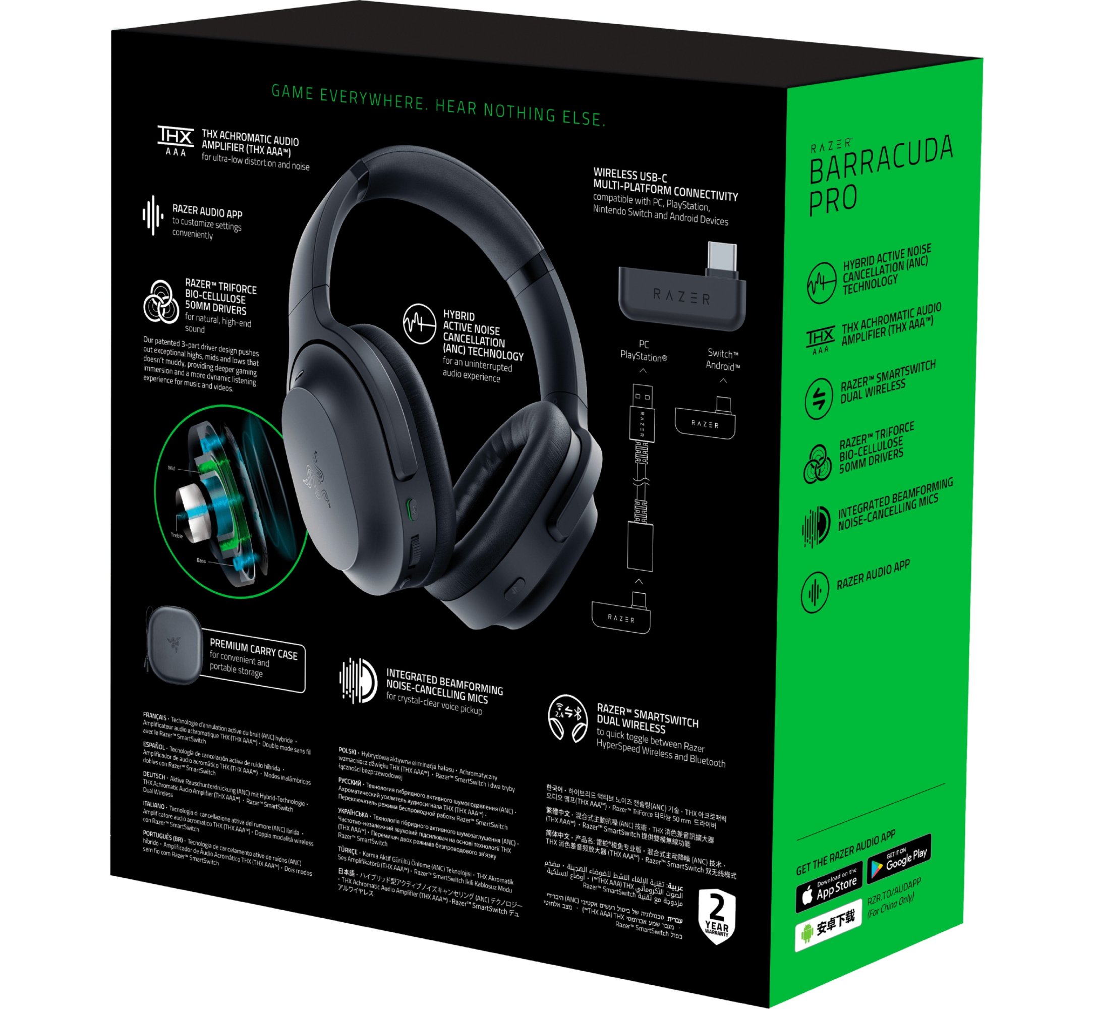 Наушники Razer Barracuda Pro (RZ04-03780100-R3M1) купить | ELMIR