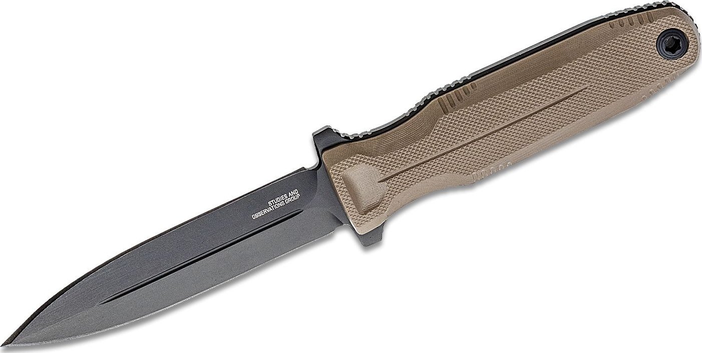 Ніж SOG Pentagon FX Flat Dark Earth (SOG 17-61-02-57) купити