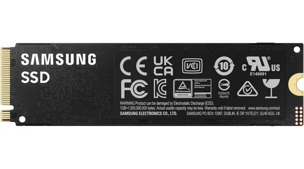 新品未開封Samsung 990 PRO 1TB SSD SSD-накопичувач Samsung 990 Pro 2280 PCIe 4.0 x4 NVMe 1TB (MZ