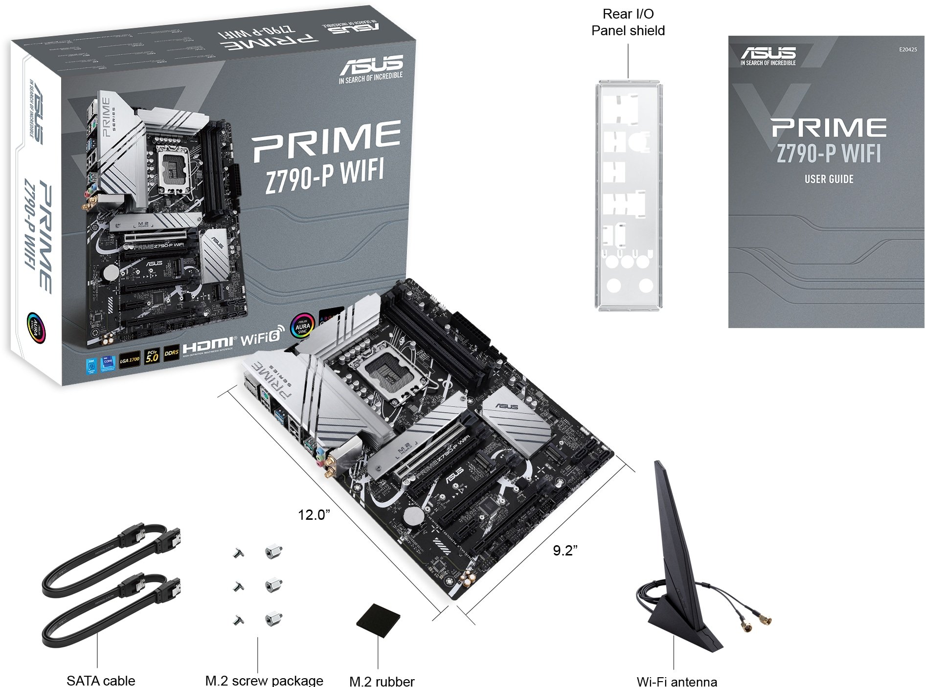 Материнская плата Asus Prime Z790-P WIFI s-1700 Z790 купить