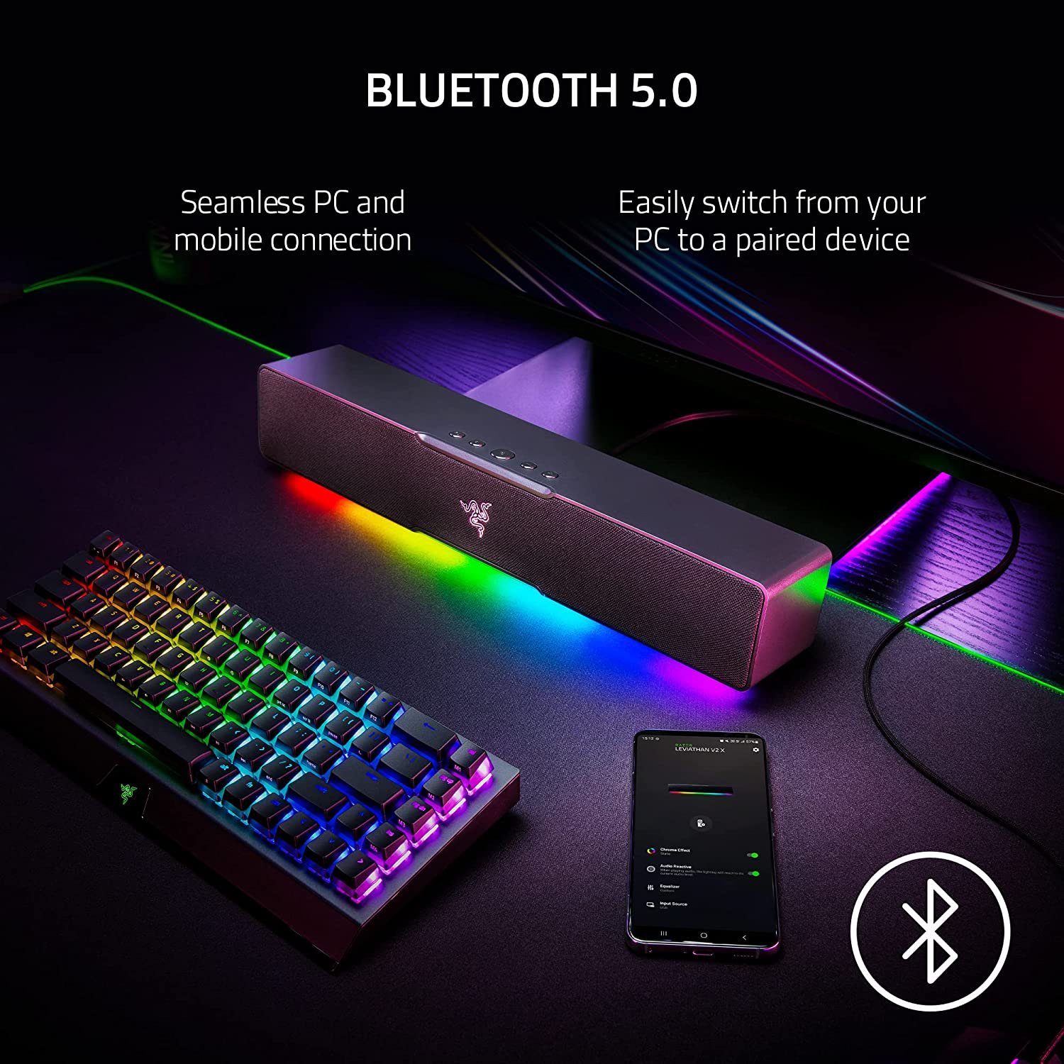 Акустическая система Razer Leviathan V2 X (RZ05-04280100-R3M1) купить ...
