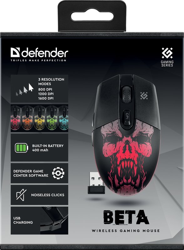 Мышь Defender Beta GM-707L Black (52707) купить | ELMIR - цена, отзывы ...