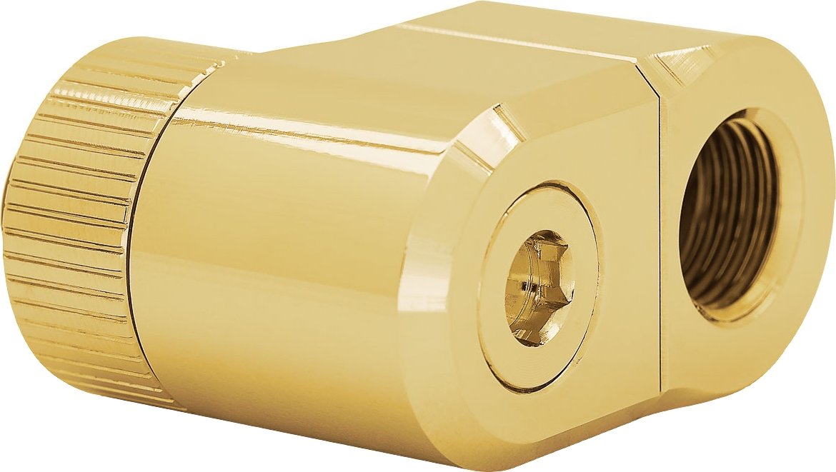 Фитинг EKWB EK-Quantum Torque Double Rotary Offset 21 Gold