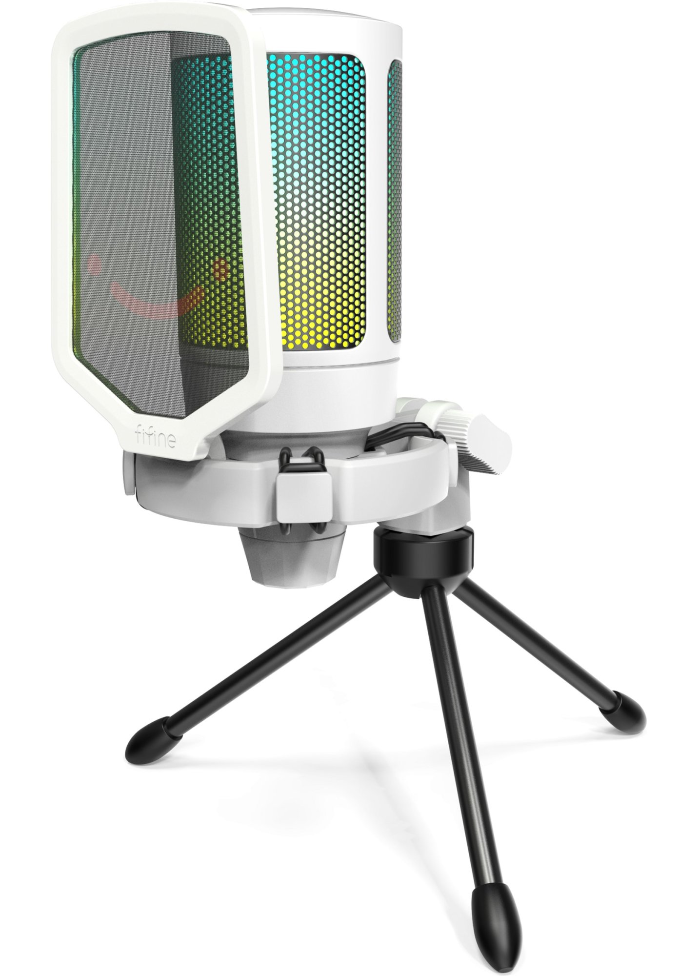 Микрофон FIFINE Ampligame A6VW RGB White купить | ELMIR - цена, отзывы ...