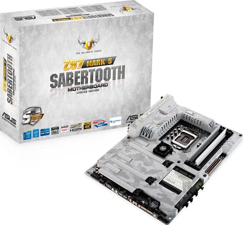 Материнская плата Asus Sabertooth Z97 Mark S s-1150 Z97 купить