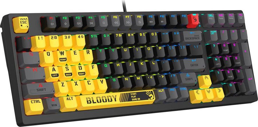 Клавиатура Bloody S98 Sports Lime Red Switch RGB USB купить