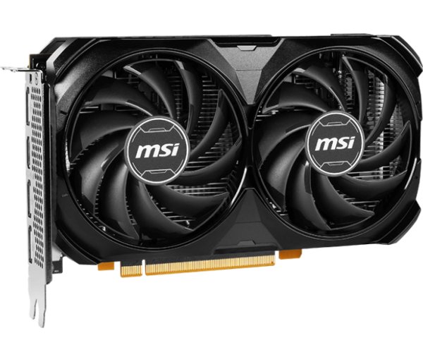 Видеокарта MSI PCI-E GeForce RTX 4060 8GB DDR6 (RTX 4060 VENTUS 2X