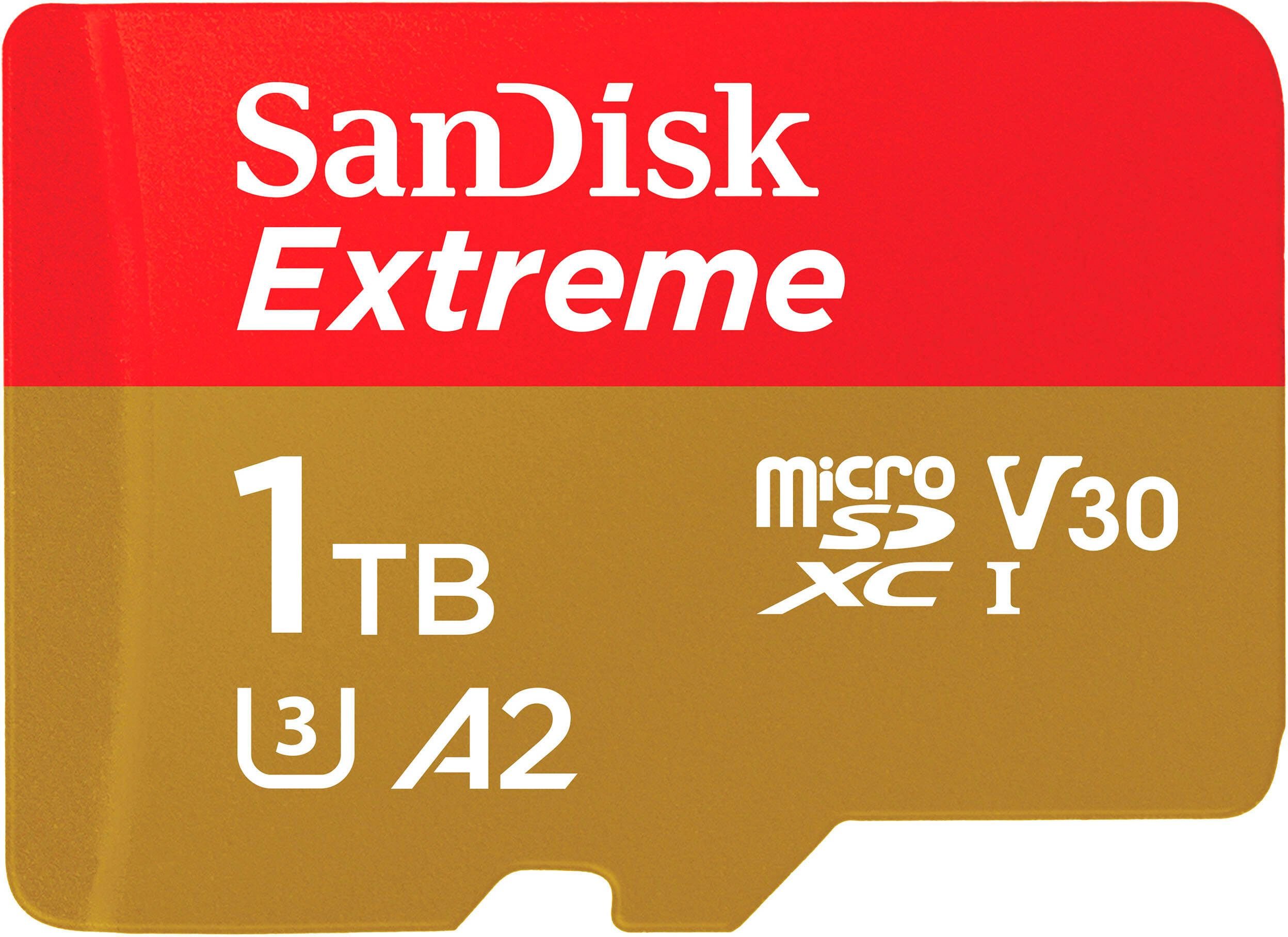Карта памяти micro SDXC 1TB SanDisk Extreme V30 (SDSQXAV-1T00-GN6MA ...