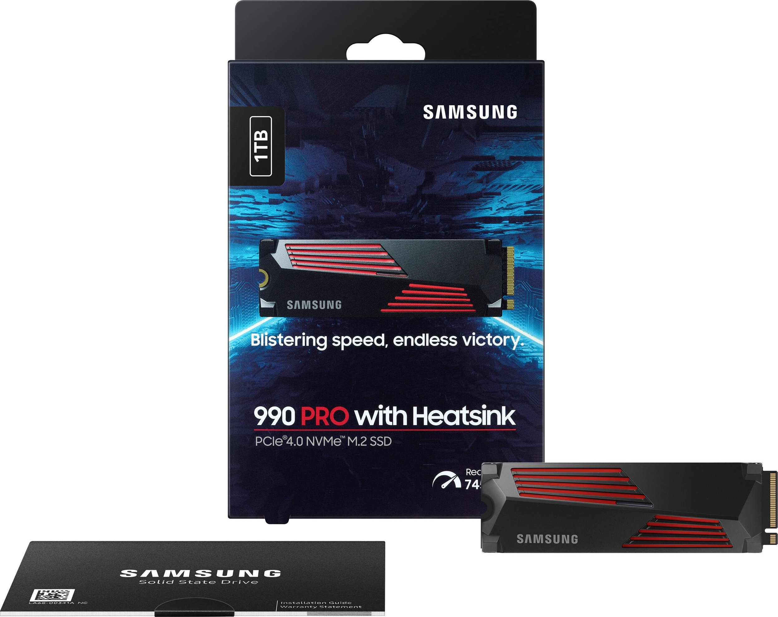 内蔵型SSD Samsung 990 PRO 1TB SSD Накопичувач SSD 1ТB Samsung 990 PRO M.2 2280 PCIe 4.0 x4