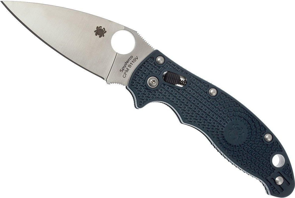 Нож Spyderco Manix 2 CPM S110V Dark Blue (C101PDBL2) купить