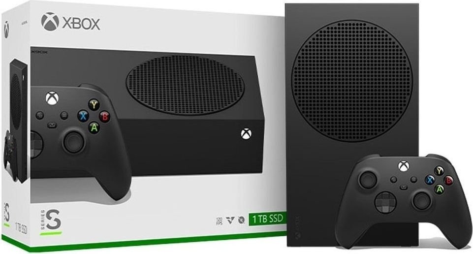 Игровая приставка Microsoft Xbox Series S 1TB Black купить | ELMIR