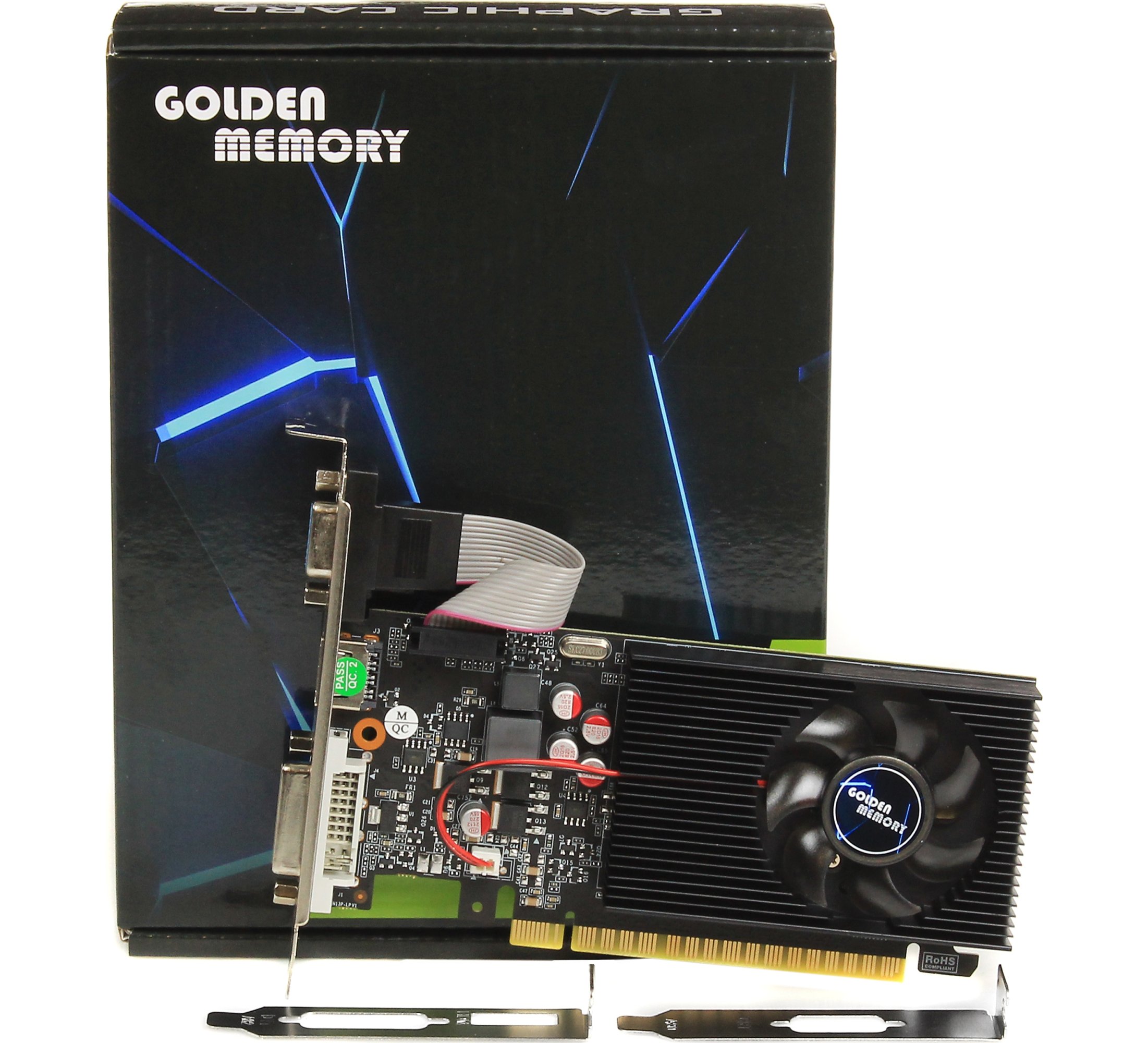 Видеокарта Golden Memory PCI-E GeForce GT730 2GB DDR5 (GT730D52G128bit ...