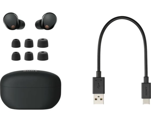 Наушники Sony WF-1000XM5 Black (WF1000XM5B.CE7) купить | ELMIR