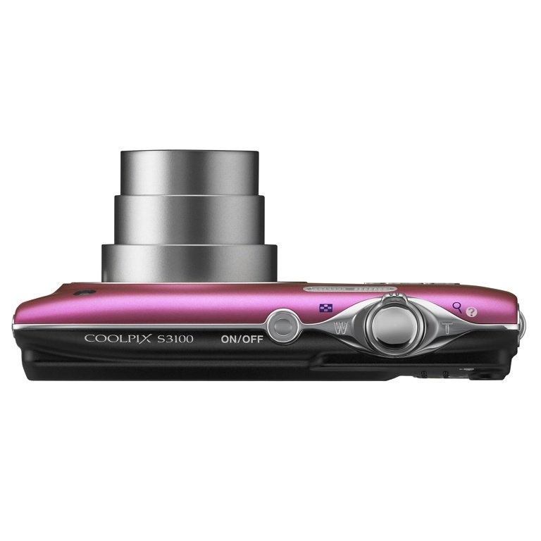 Цифровая фотокамера Nikon Coolpix S3100 Pink купить | ELMIR - цена