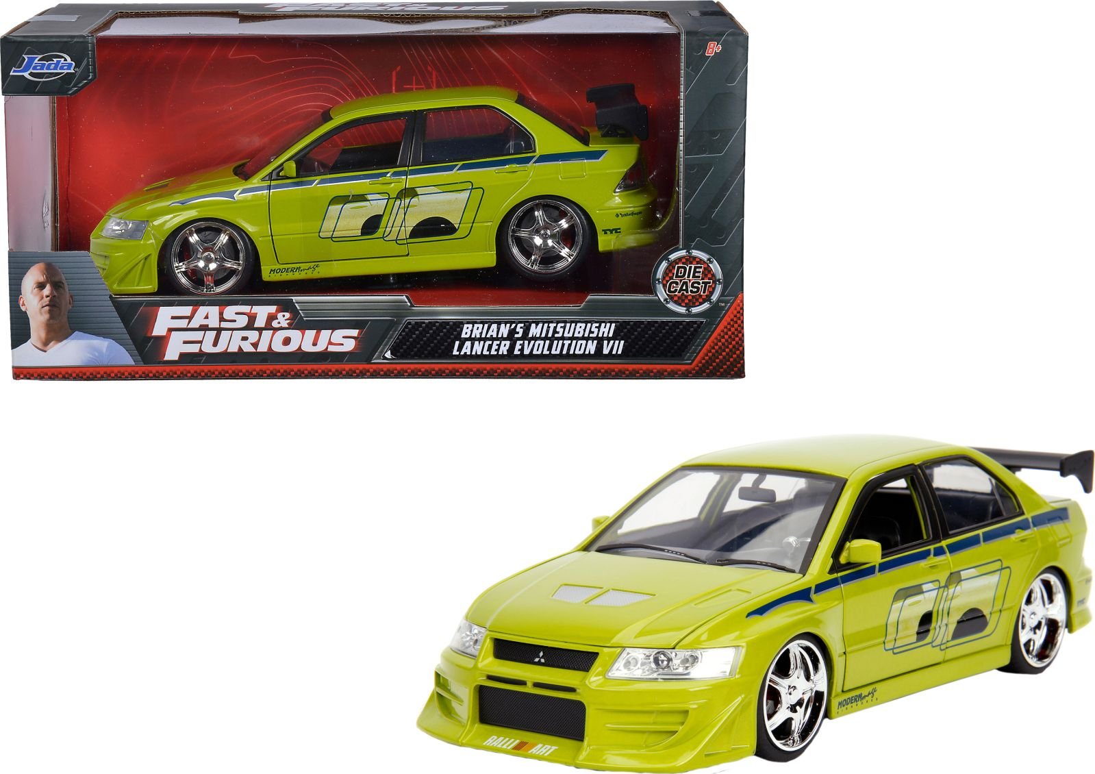 Автомодель Jada Форсаж Mitsubishi Lancer Evo 7 2002 (253203052