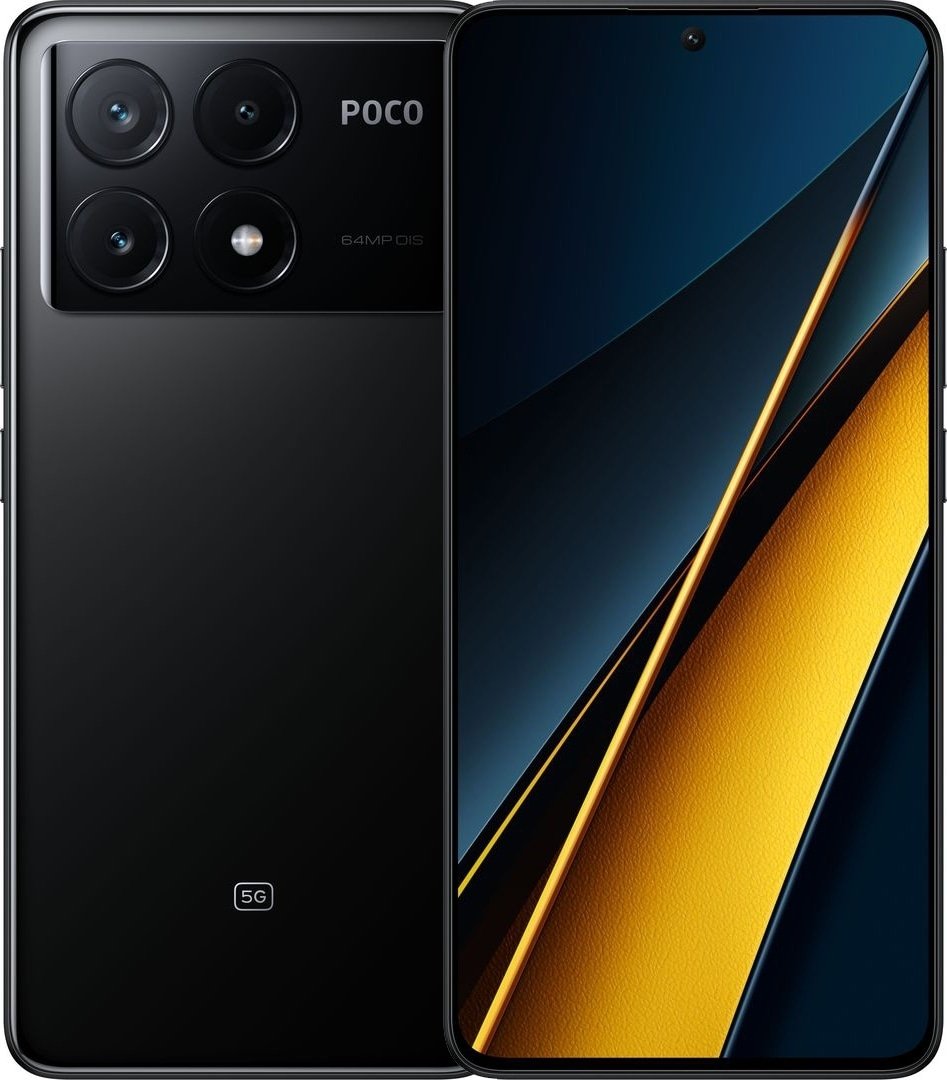 Мобильный телефон Poco X6 Pro 5G 12/512GB Black Global Version