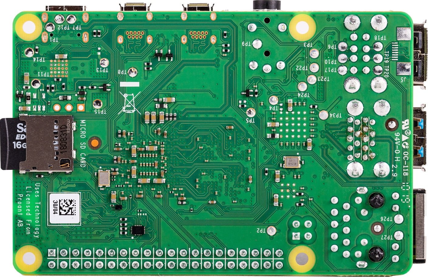 Raspberry Pi 4 Model B ミニPC　8GB Одноплатний комп'ютер Raspberry Pi 4 Model B 8GB (RPI4-MODBP-8GB