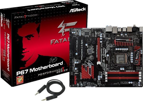 Материнская плата ASRock Fatal1ty P67 Performance s-1155 P67