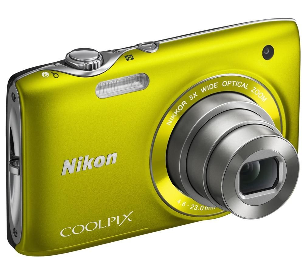 Цифровая фотокамера Nikon Coolpix S3100 Yellow купить