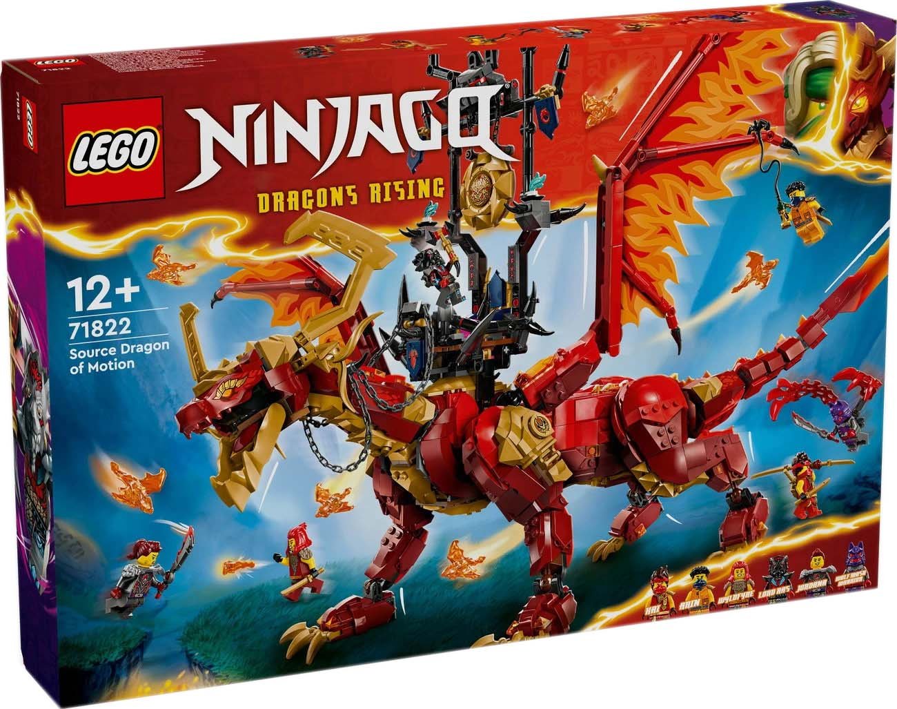 Конструктор LEGO Ninjago Перводракон движения (71822) купить